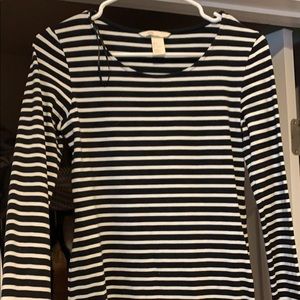 H&M short striped bodycon dress